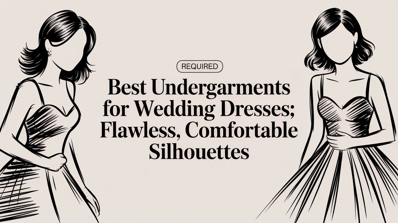 Best undergarments for wedding dresses: Flawless, comfortable silhouettes