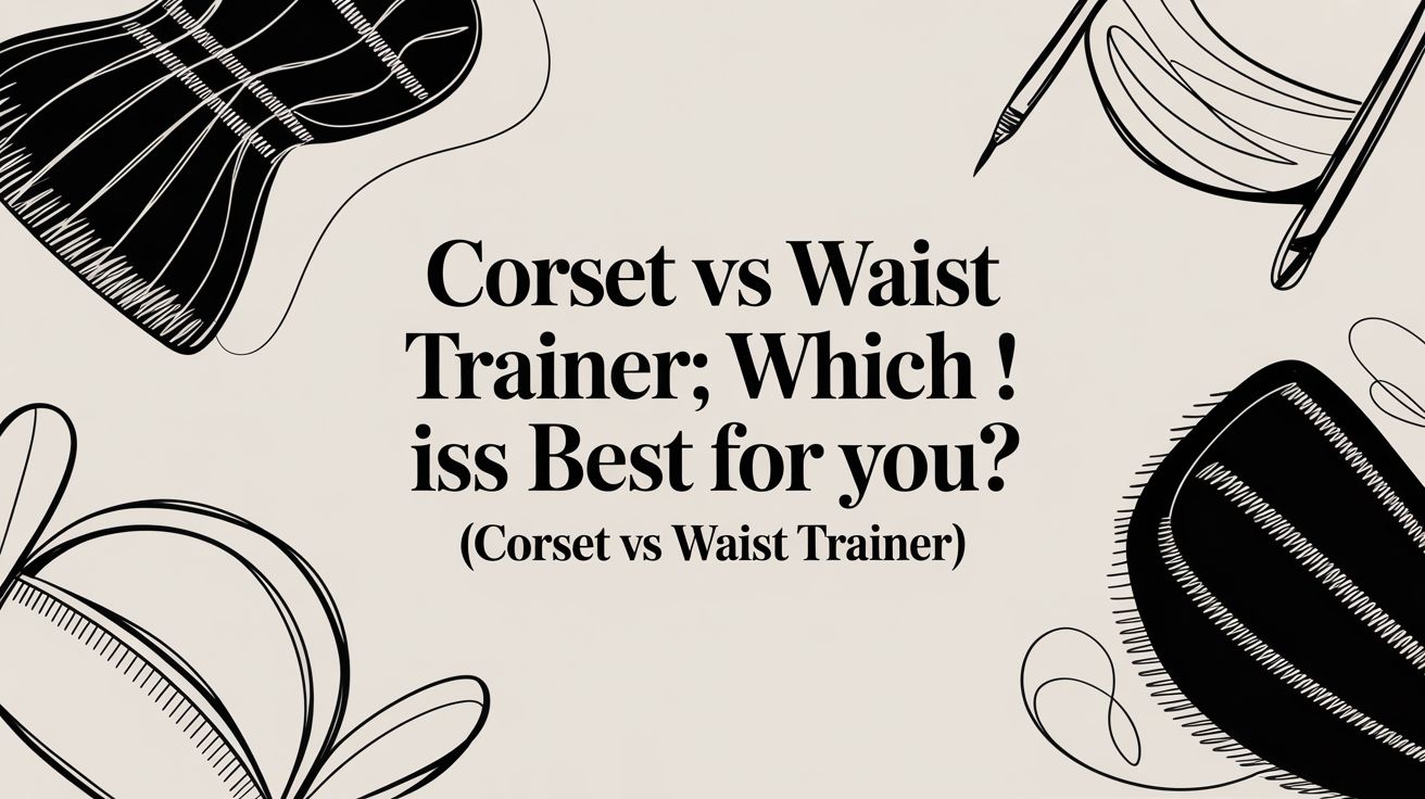 Corset vs Waist Trainer: Which Is Best for You? (corset vs waist trainer)