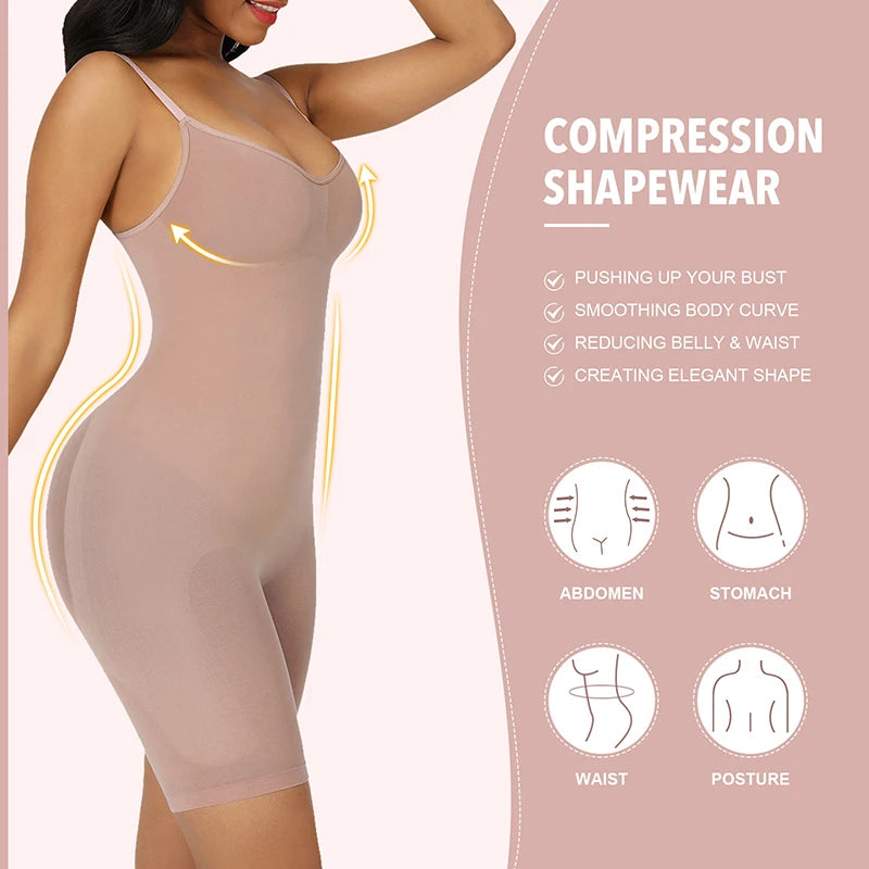Seamless Push Up Corset  Slimming  Underwear