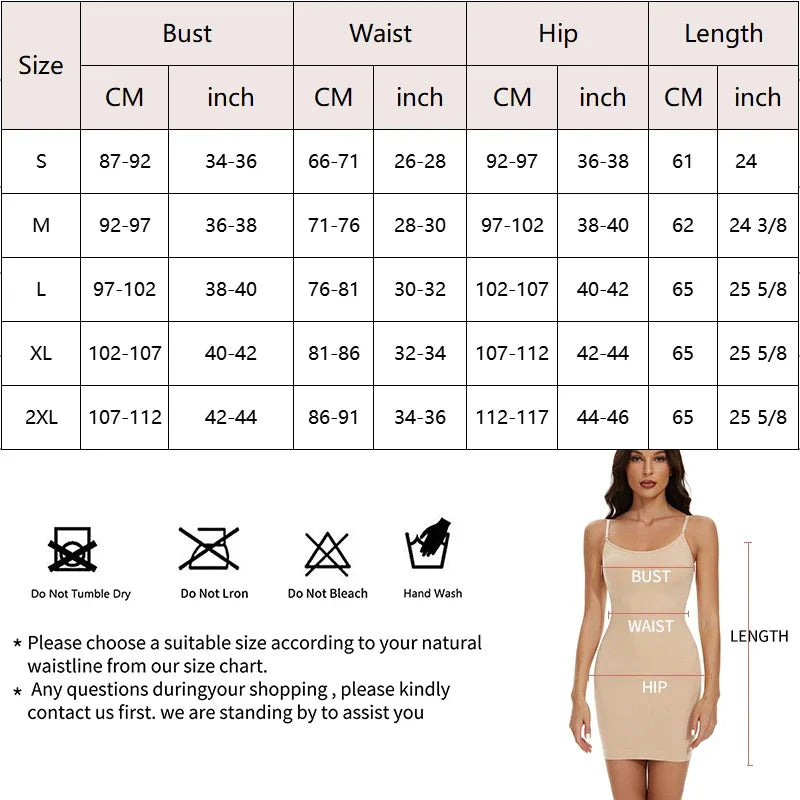 The Invisi-Slip: Tummy Control Shapewear Full Slip shown in different angles to illustrate its all-over smoothing and flattering effect.