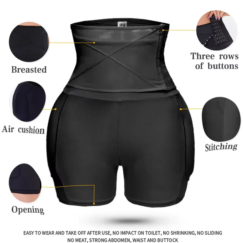 Belly Slimming Push Up Shorts