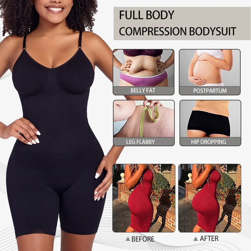Tummy Control Shapewear Bodysuit