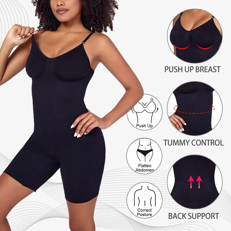 Tummy Control Shapewear Bodysuit