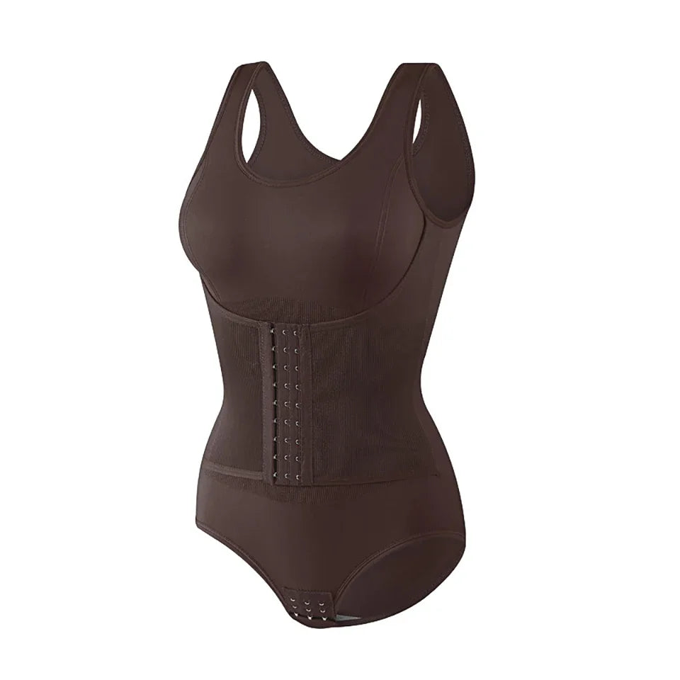 PowerSlim Bodysuit displayed with emphasis on the instant body shaping capabilities.