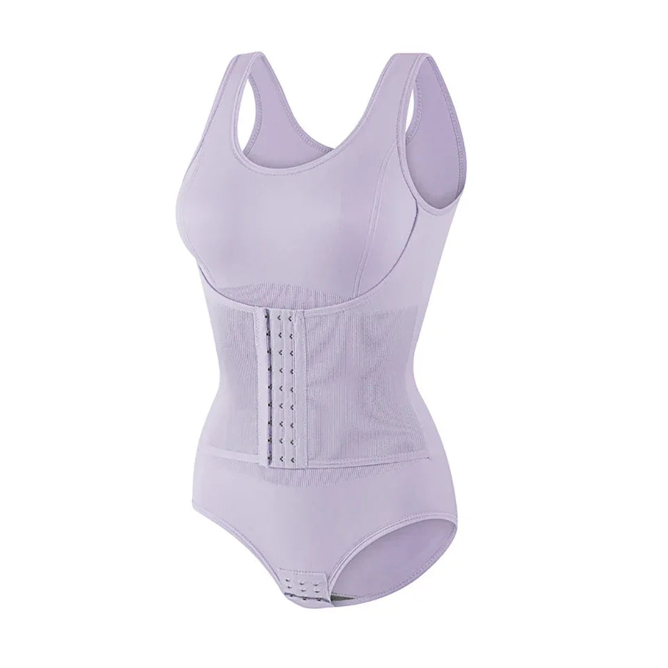 Diverse size options for the PowerSlim Bodysuit showcasing inclusive shapewear.