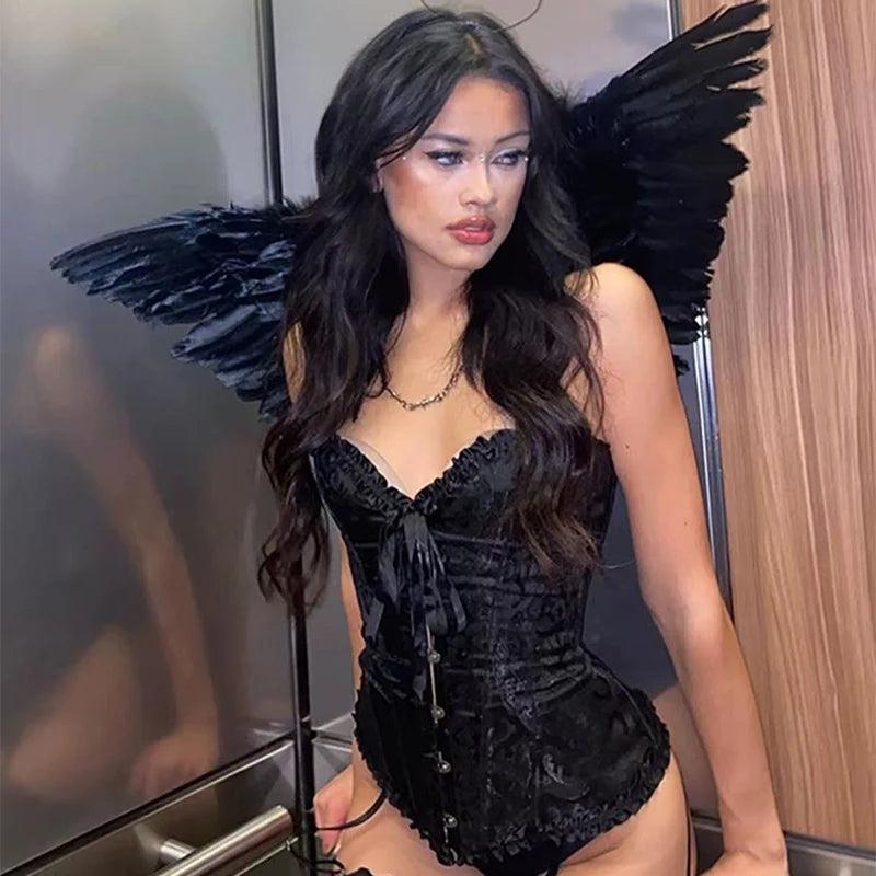 Bridal Court Shaping Corset Dress Base - Ultimate Body Shaper Underwear detailed view of fabric texture showcasing breathable and durable material.