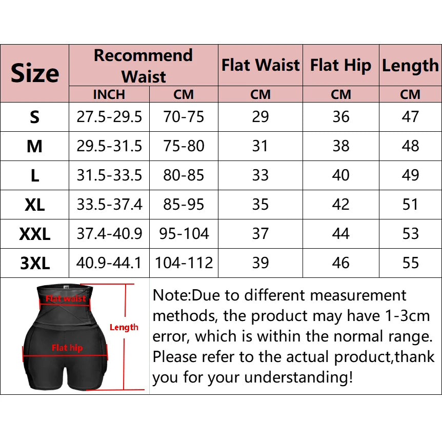 Belly Slimming Push Up Shorts