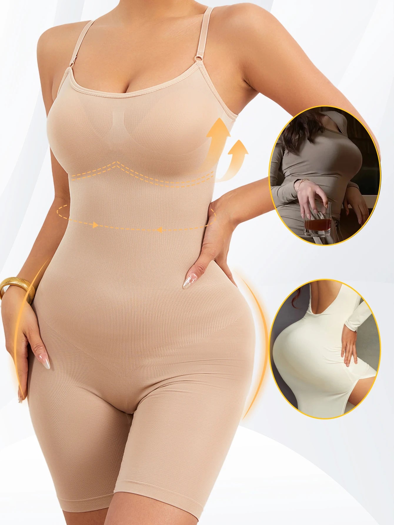 Tummy Control Seamless Stretch Bodysuit