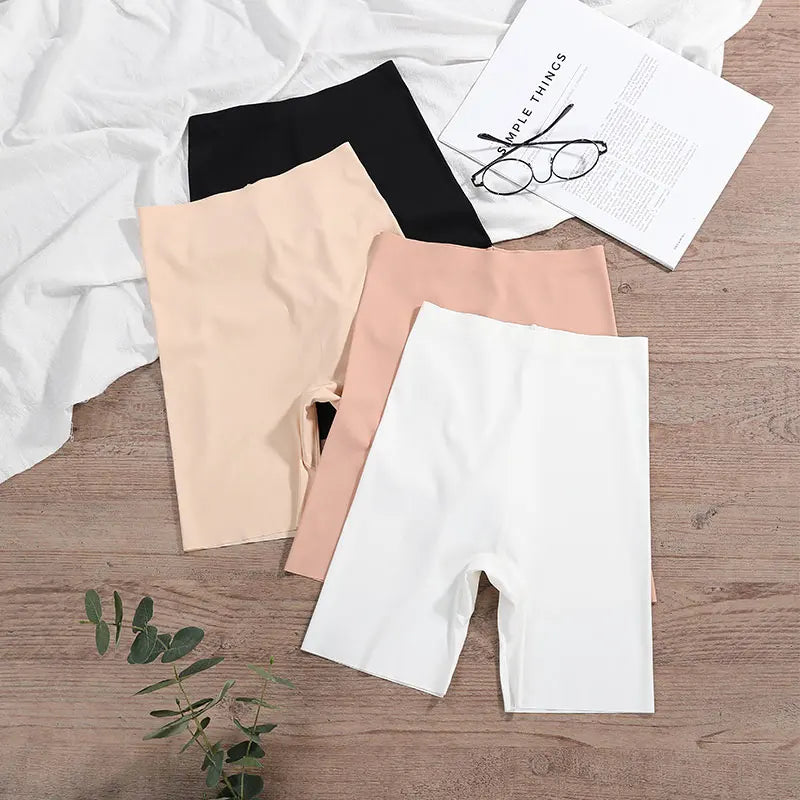 1Pc/4Pcs/Pack  Comfortable Seamless Shorts Panties