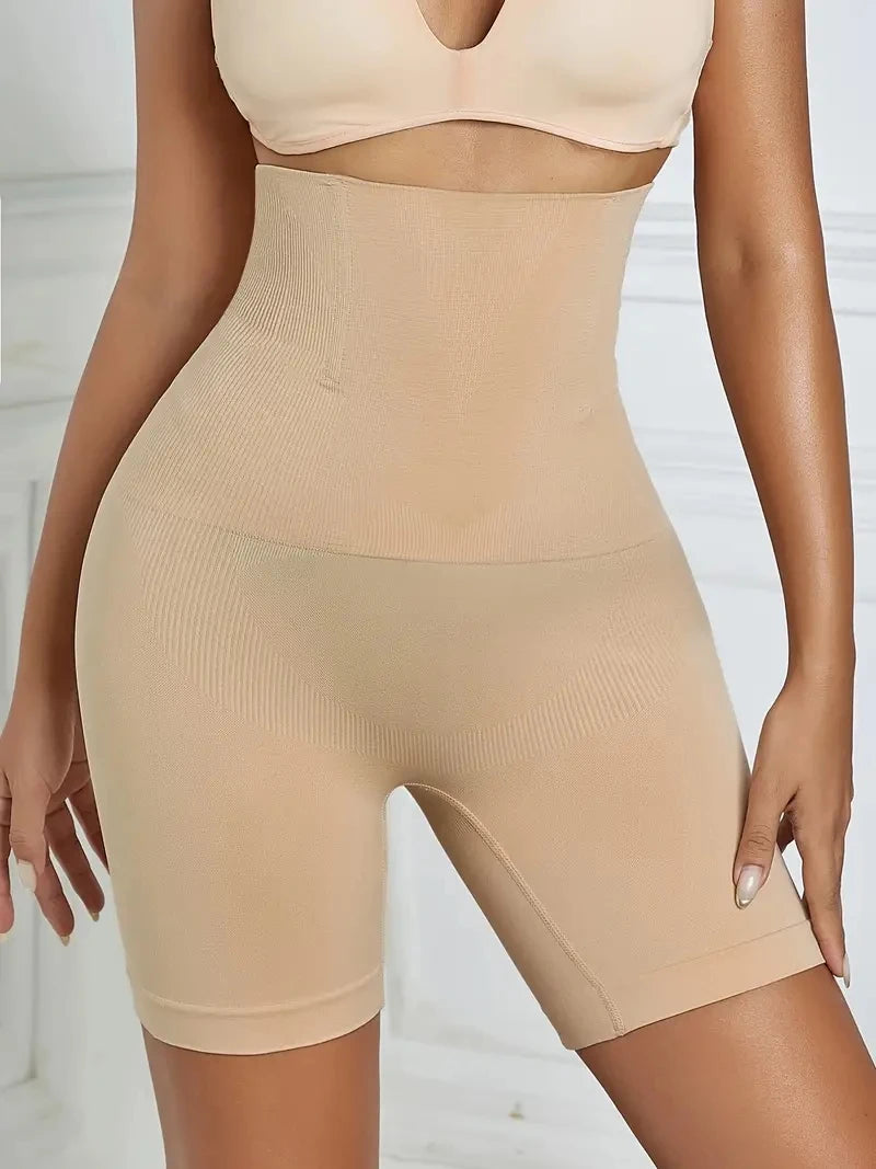 High Waist Shaping  Tummy Control Slim Shorts