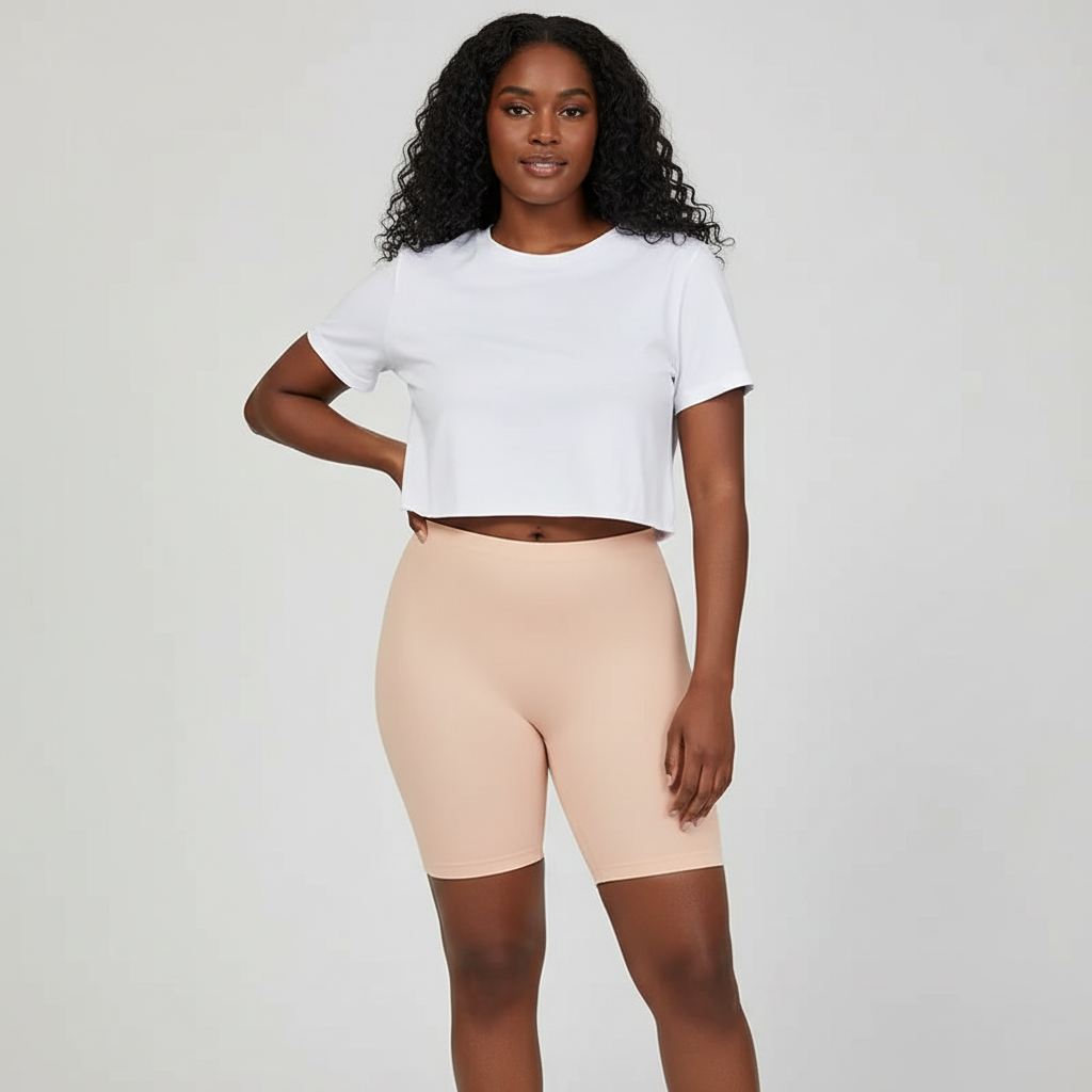 The Zero-VPL Comfort: Seamless Shorty Panties (1-Pack / 4-Pack) - Invisible Fit