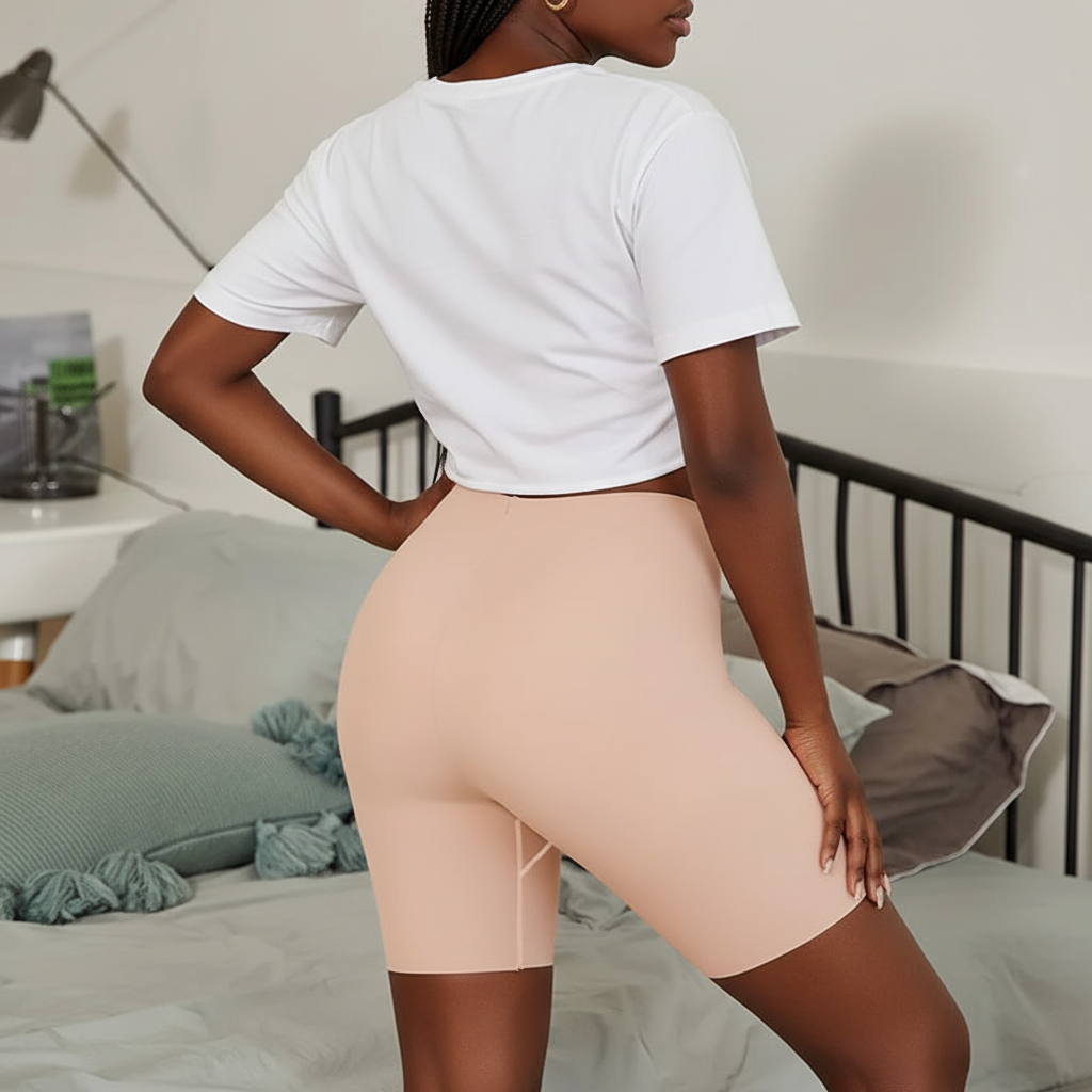 The Zero-VPL Comfort: Seamless Shorty Panties (1-Pack / 4-Pack) - Invisible Fit