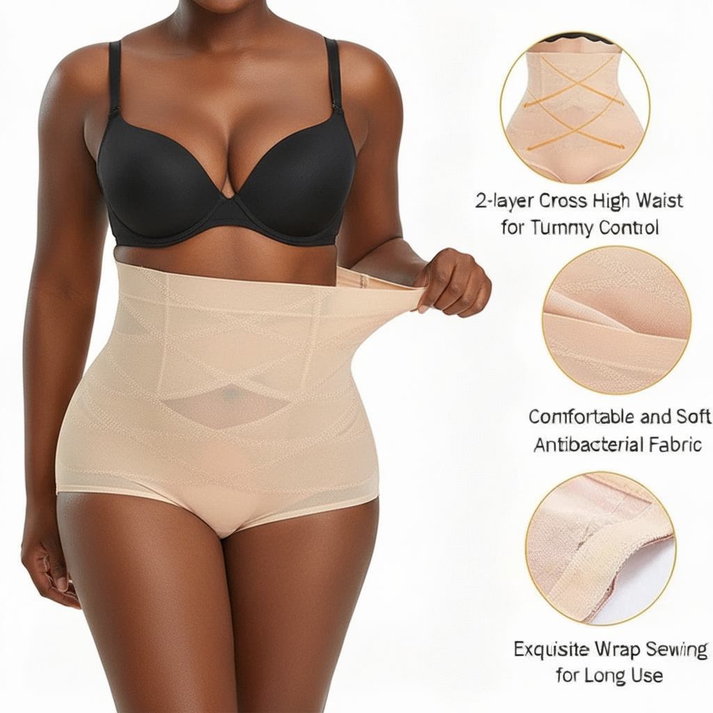 The Ultimate Seamless Shaper Panty | Plus Size Tummy Control & Butt Lifting Waist Trainer