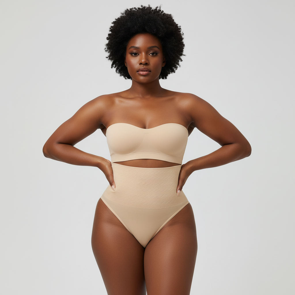 High Waist Seamless Shaping Briefs - Smooth & Define